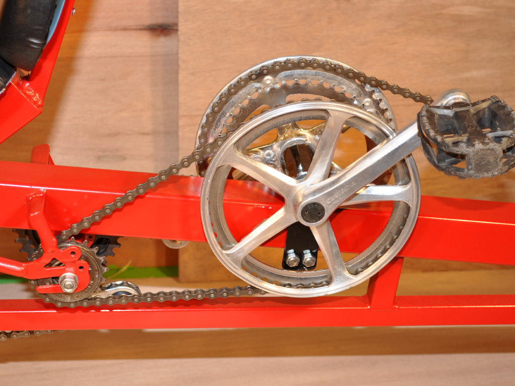 Viking Tandem Trike - tandem transmission